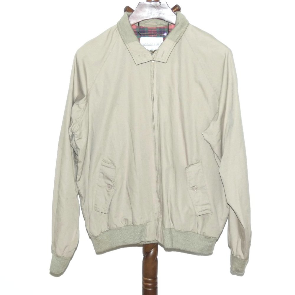 J.J. Cochran Tan Lightweight Lined Jacket